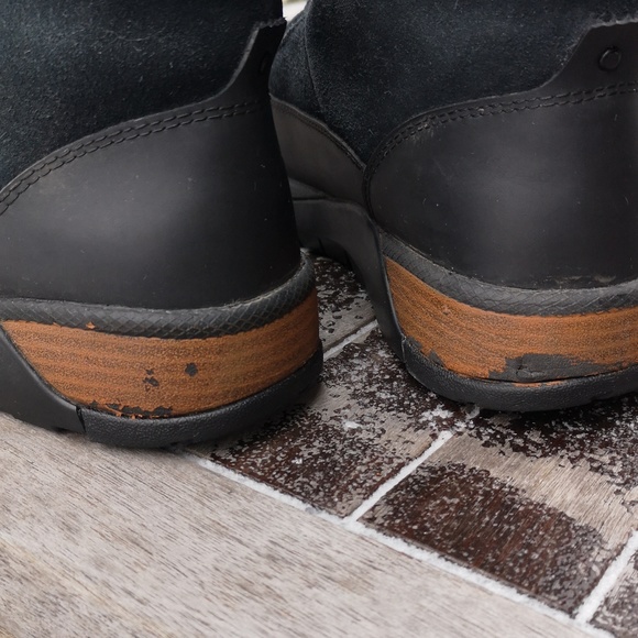 Muck suede and rubber lace-up boots - Picture 15 of 16